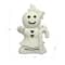 7.5" LED DIY Ceramic Gingerbread Cookie with Candy Cane Décor by Make Market®